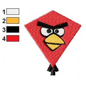 Red Kite Angry Birds Embroidery Design